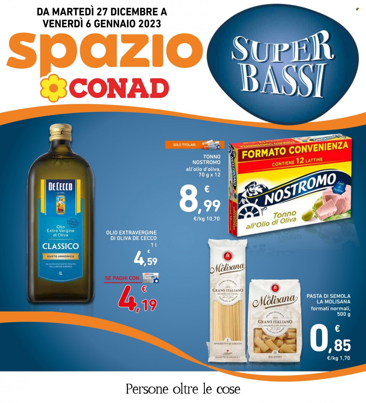Volantino Conad - 27/12/2022 - 6/1/2023. Pagina 1