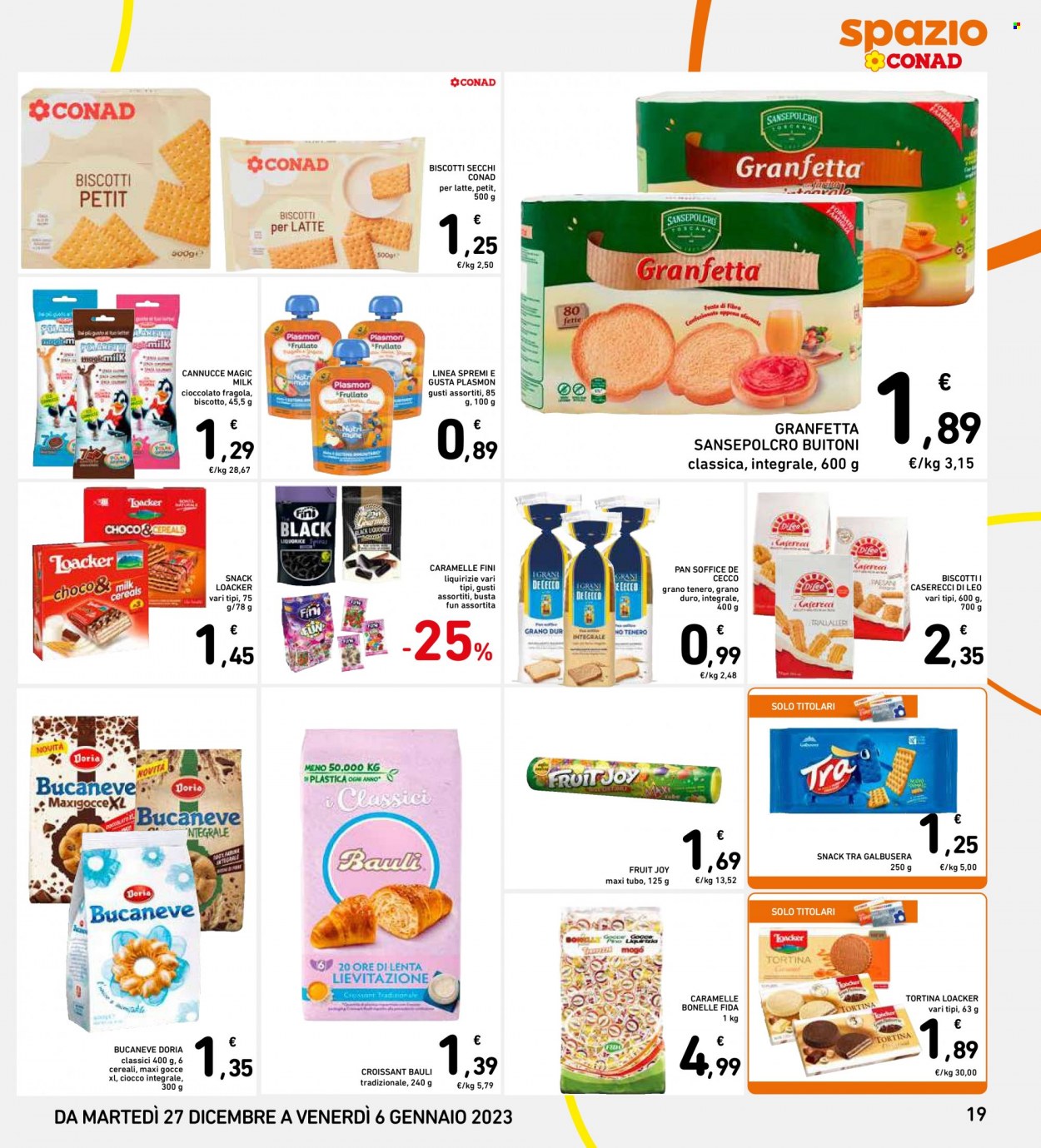 Volantino Conad - 27/12/2022 - 6/1/2023. Pagina 7