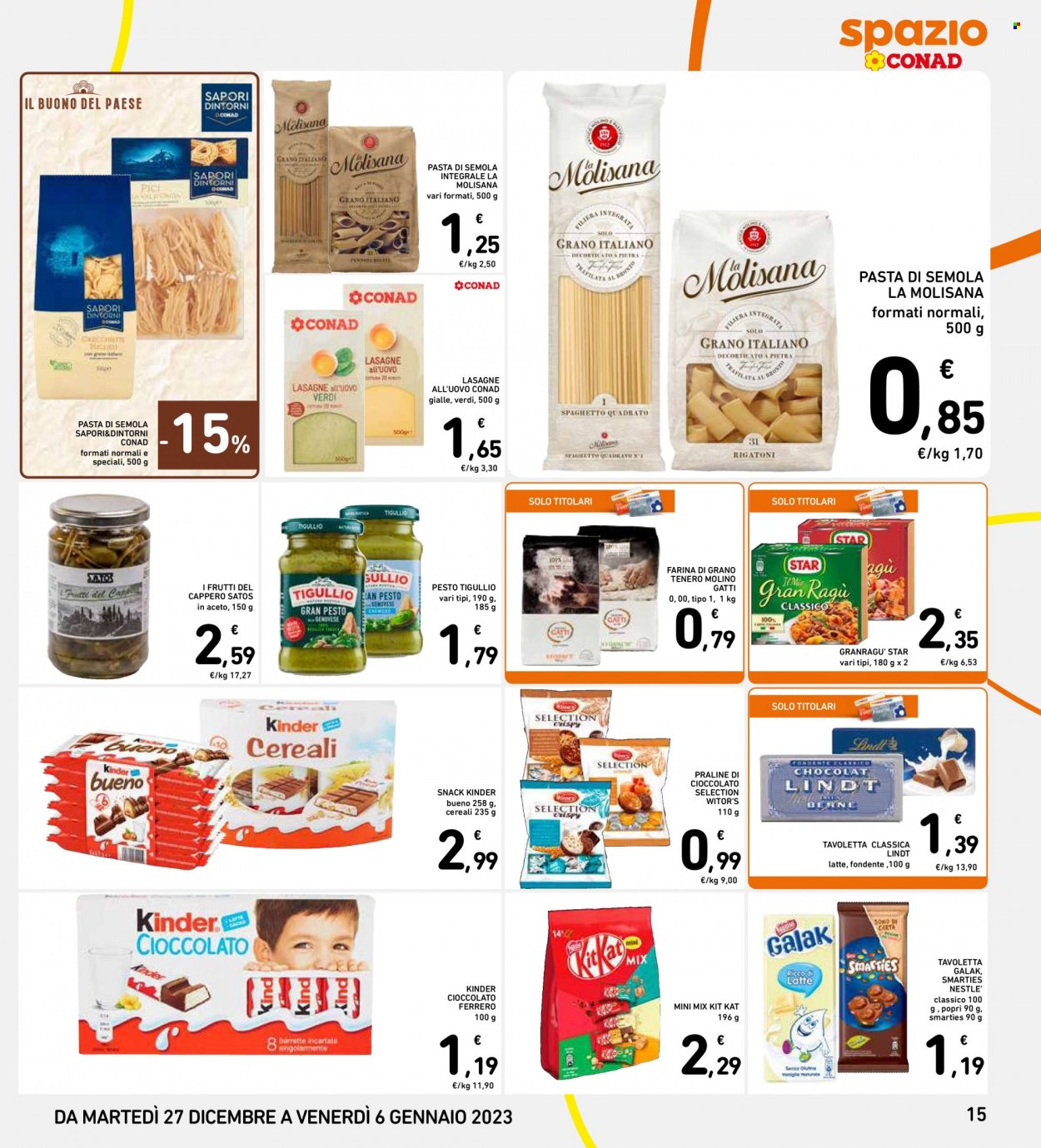 Volantino Conad - 27/12/2022 - 6/1/2023. Pagina 16