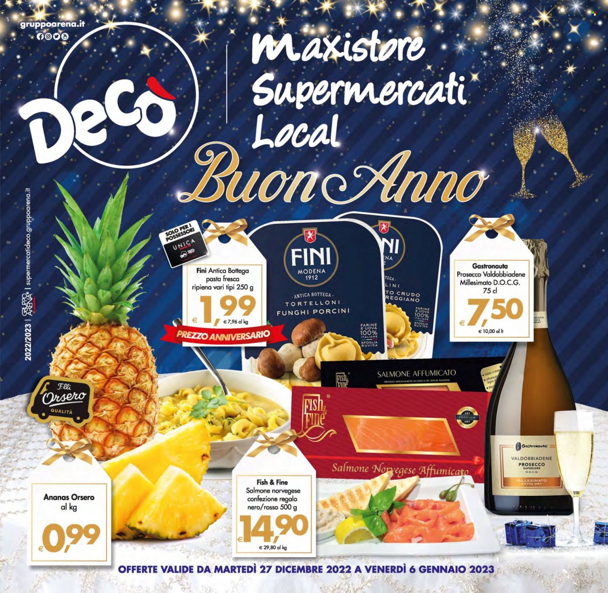 Leták Deco. Strana 1