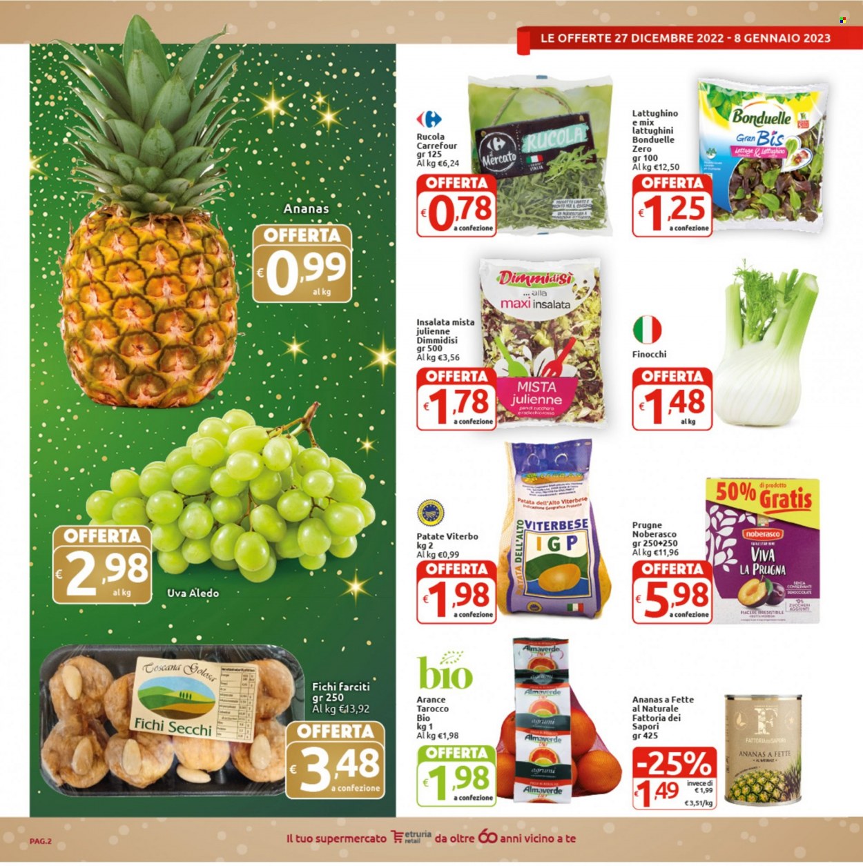 Volantino Carrefour - 27/12/2022 - 8/1/2023. Pagina 2