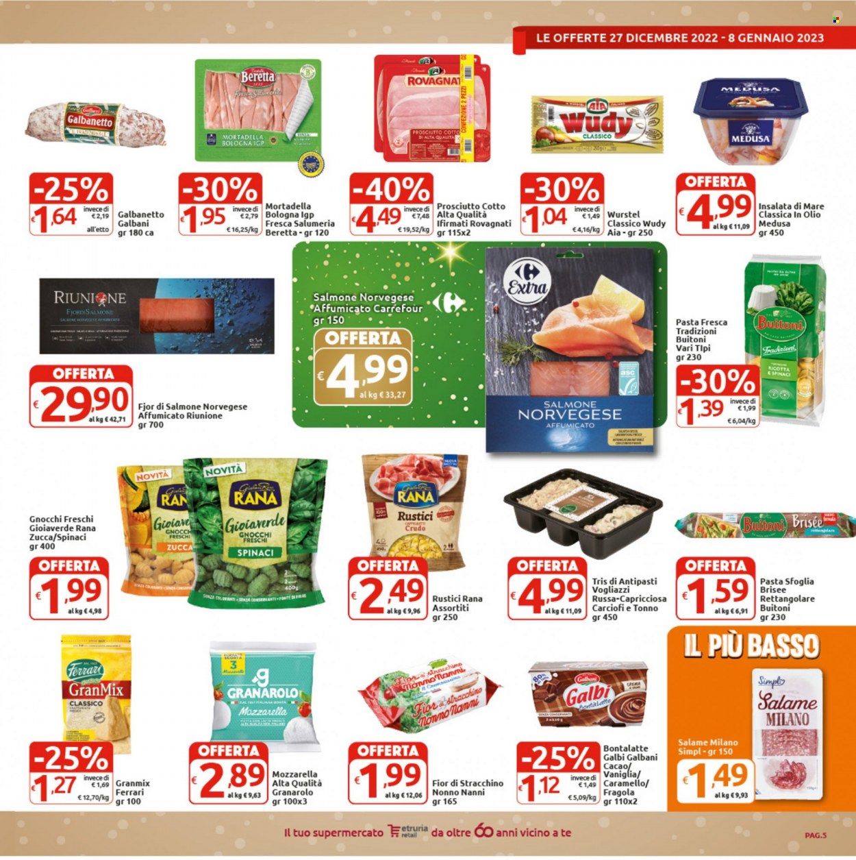 Volantino Carrefour - 27/12/2022 - 8/1/2023. Pagina 5