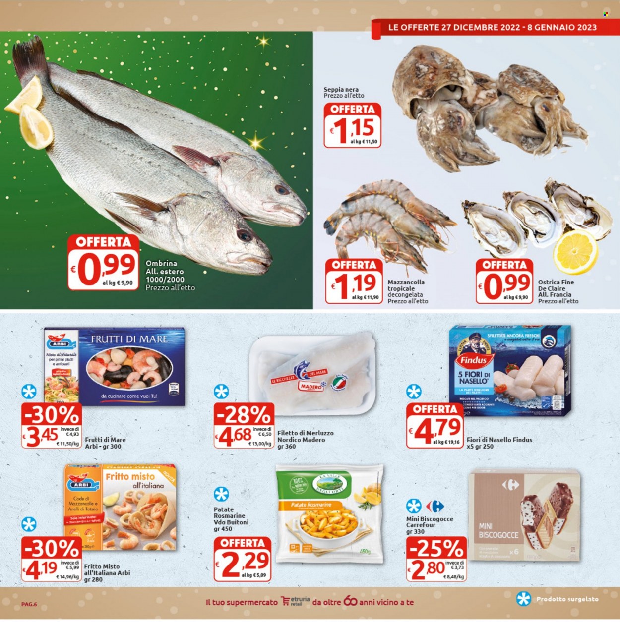Volantino Carrefour - 27/12/2022 - 8/1/2023. Pagina 6