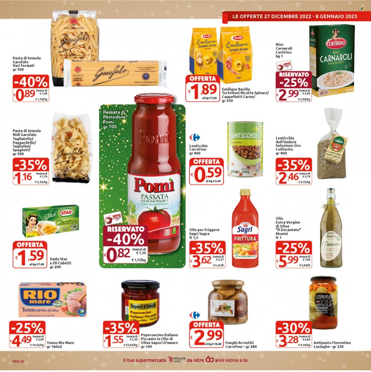 Volantino Carrefour - 27/12/2022 - 8/1/2023. Pagina 10