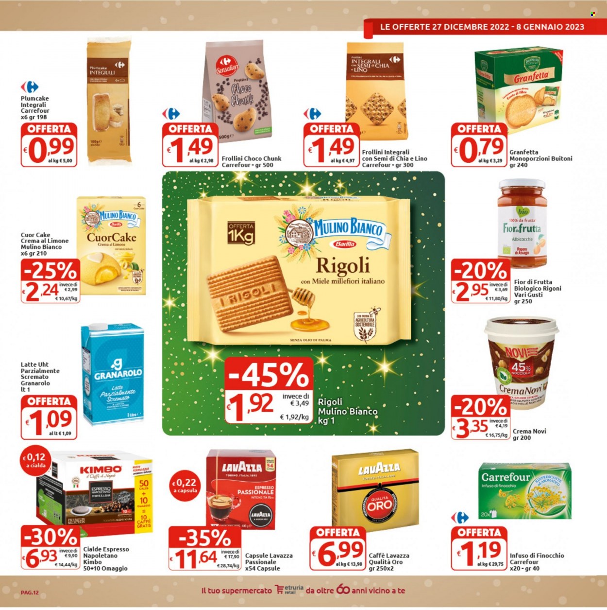 Volantino Carrefour - 27/12/2022 - 8/1/2023. Pagina 12