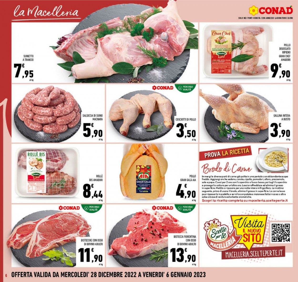Volantino Conad - 28/12/2022 - 6/1/2023. Pagina 6