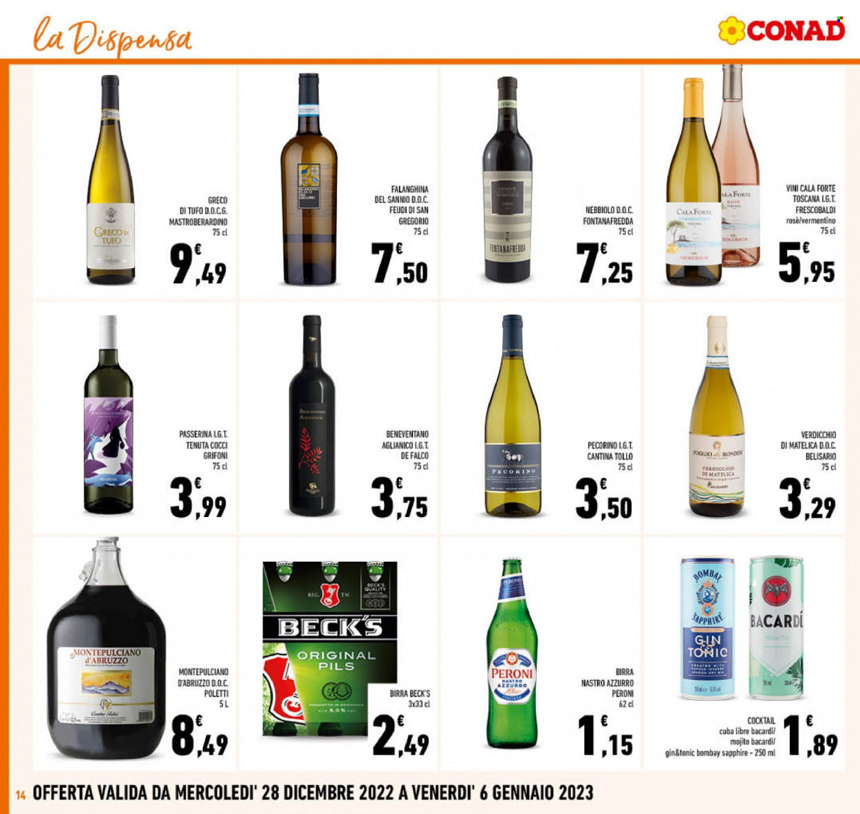 Volantino Conad - 28/12/2022 - 6/1/2023. Pagina 14