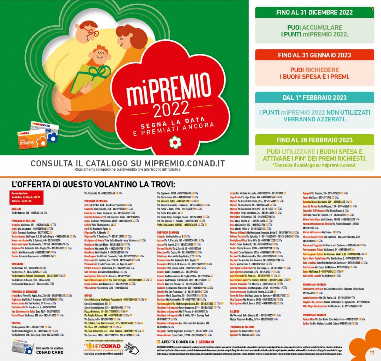 Leták Conad - 28.12.2022 - 6.1.2023. Strana 17