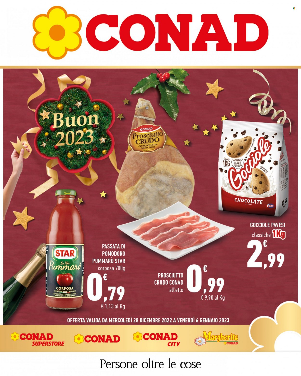 Volantino Conad - 28/12/2022 - 6/1/2023. Pagina 1