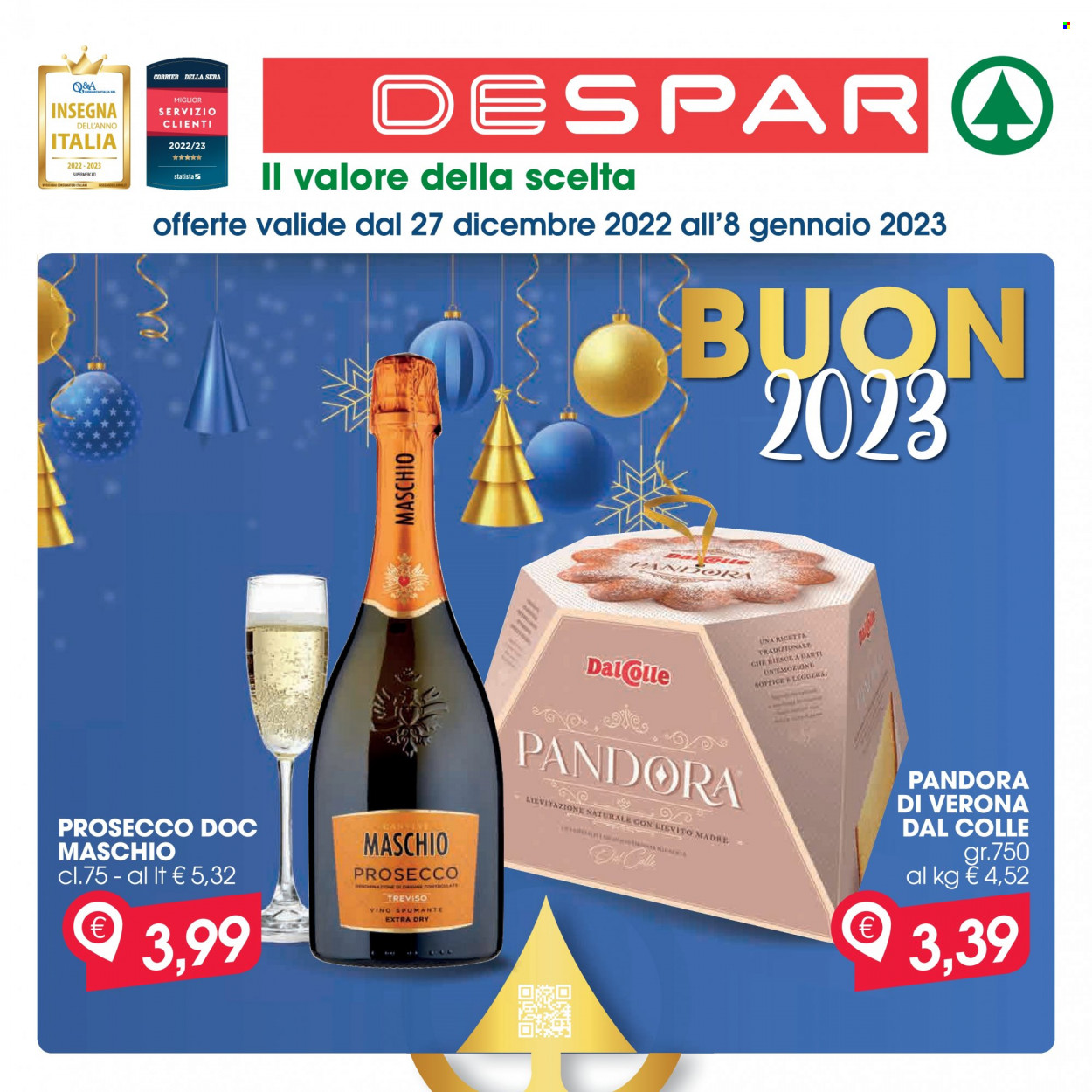 Volantino Despar - 27/12/2022 - 8/1/2023. Pagina 1