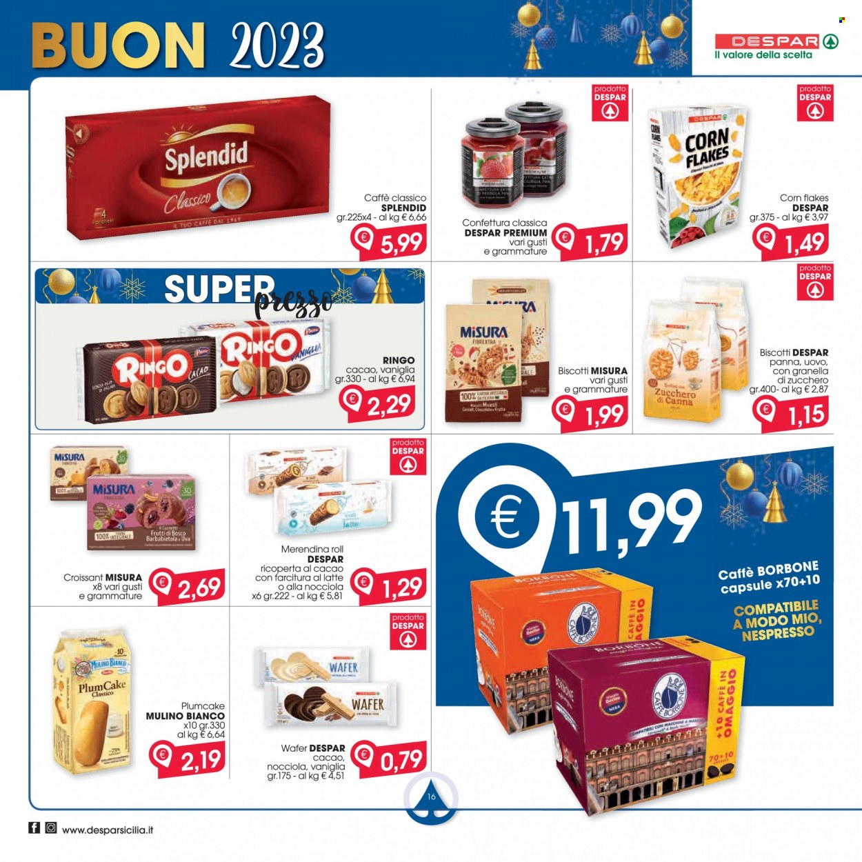 Volantino Despar - 27/12/2022 - 8/1/2023. Pagina 16
