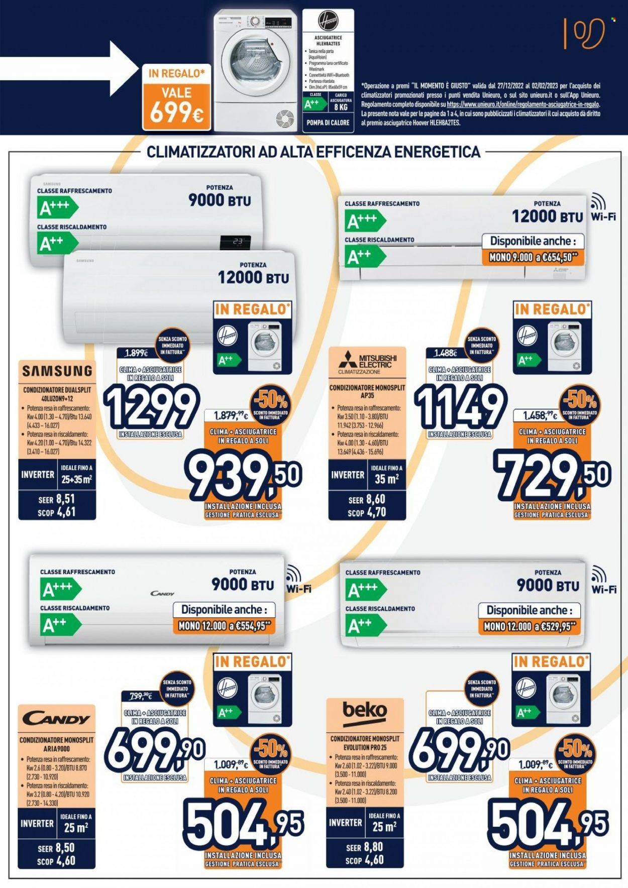 Volantino Unieuro - 27/12/2022 - 1/1/2023. Pagina 3