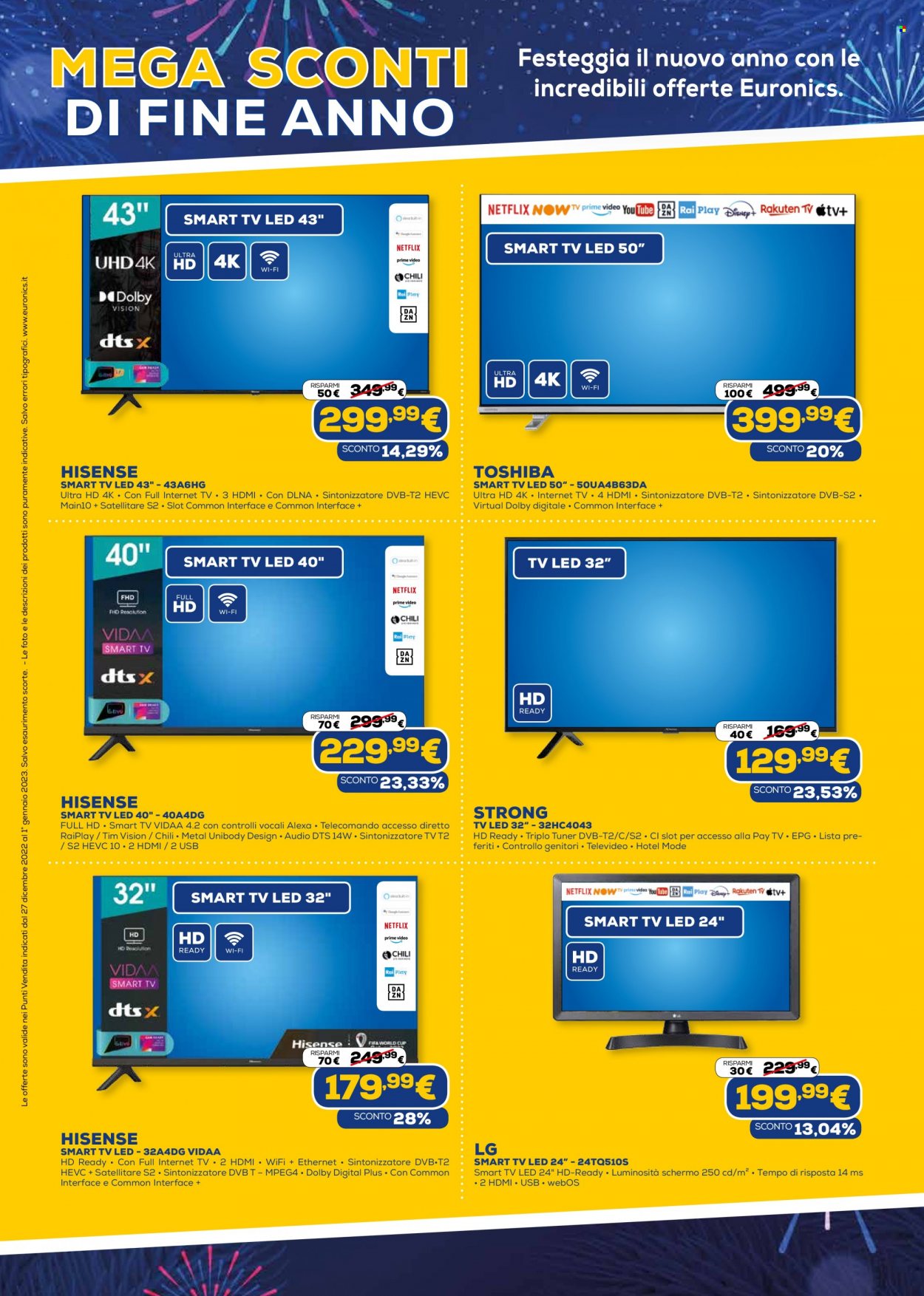 Volantino Euronics - 27/12/2022 - 1/1/2023. Pagina 5