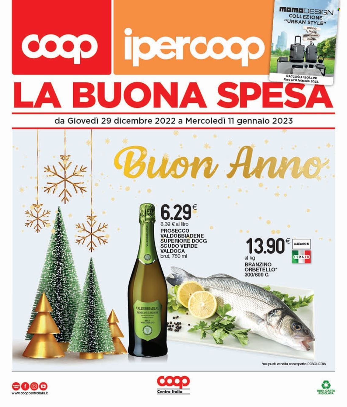 Volantino Coop - 29/12/2022 - 11/1/2023. Pagina 1