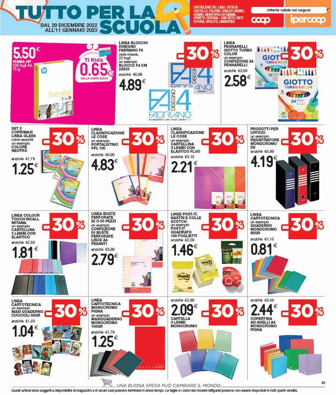 Volantino Coop - 29/12/2022 - 11/1/2023. Pagina 25