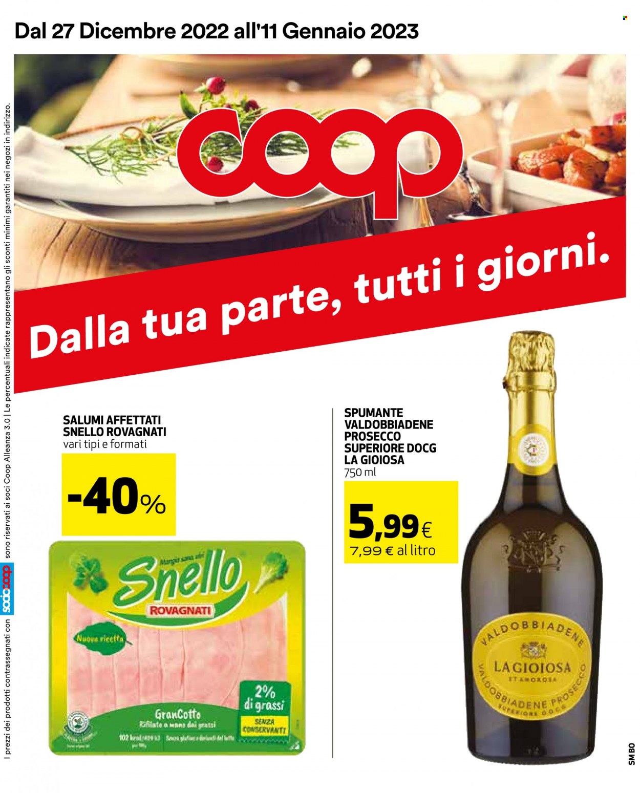Volantino Coop - 27/12/2022 - 11/1/2023. Pagina 1