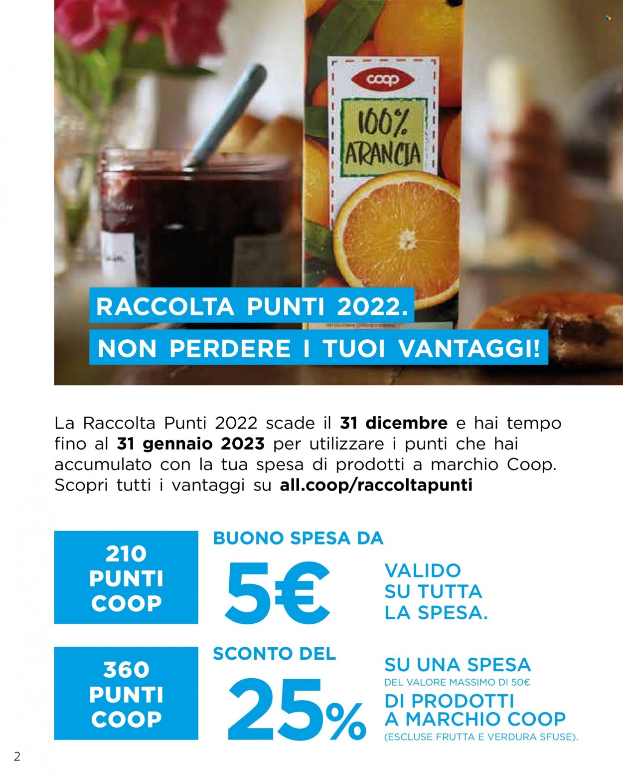 Volantino Coop - 27/12/2022 - 11/1/2023. Pagina 2