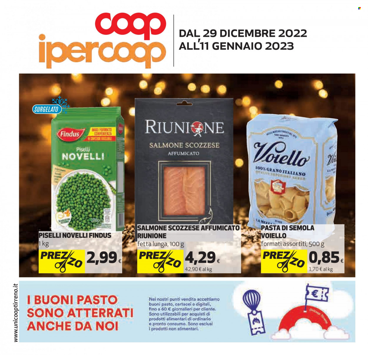 Volantino Coop - 29/12/2022 - 11/1/2023. Pagina 1