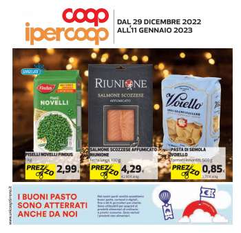 Volantino Coop - 29/12/2022 - 11/1/2023.