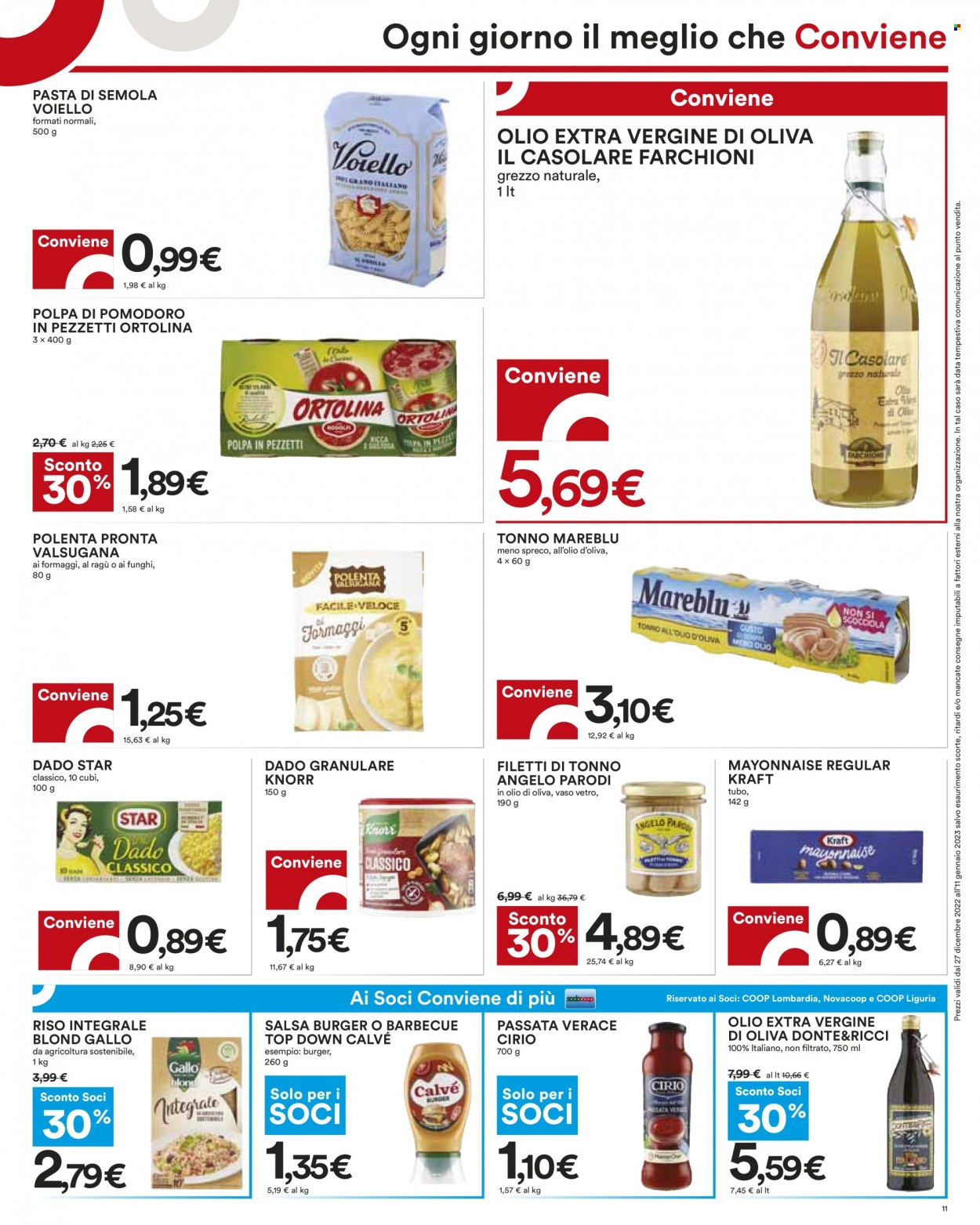 Volantino Coop - 27/12/2022 - 11/1/2023. Pagina 11
