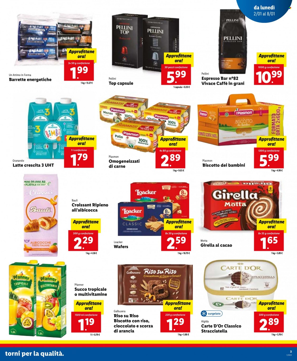 Volantino Lidl - 2/1/2023 - 8/1/2023. Pagina 3
