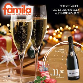 Volantino Famila - 28/12/2022 - 11/1/2023.