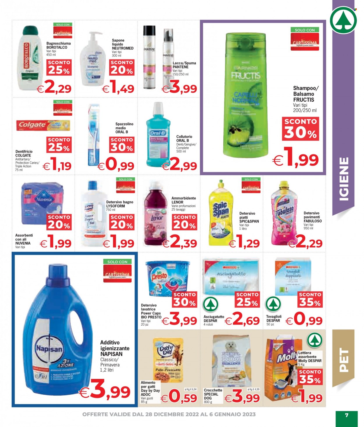 Volantino Despar - 28/12/2022 - 6/1/2023. Pagina 7