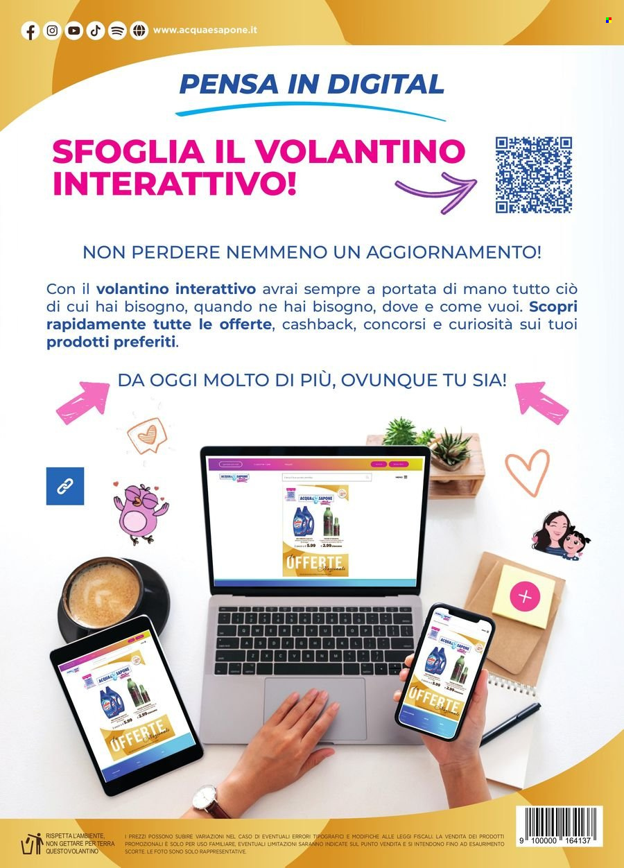 Volantino Acqua & Sapone - 25/12/2022 - 14/1/2023. Pagina 12