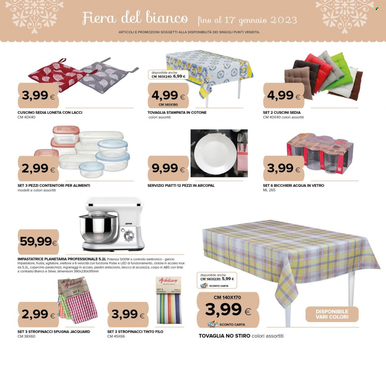 Volantino Oasi - 30/12/2022 - 17/1/2023. Pagina 7