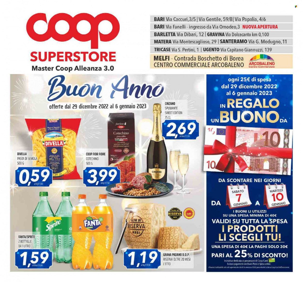 Volantino Coop - 29/12/2022 - 6/1/2023. Pagina 1