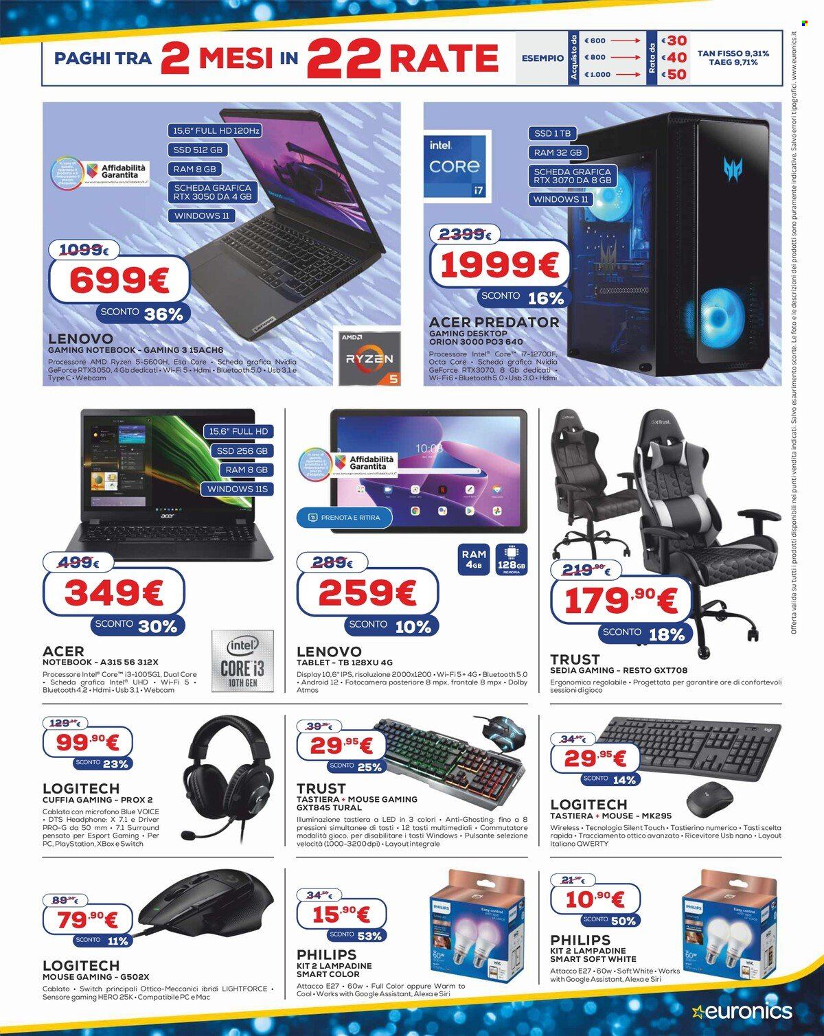 Volantino Euronics - 20/12/2022 - 1/1/2023. Pagina 8