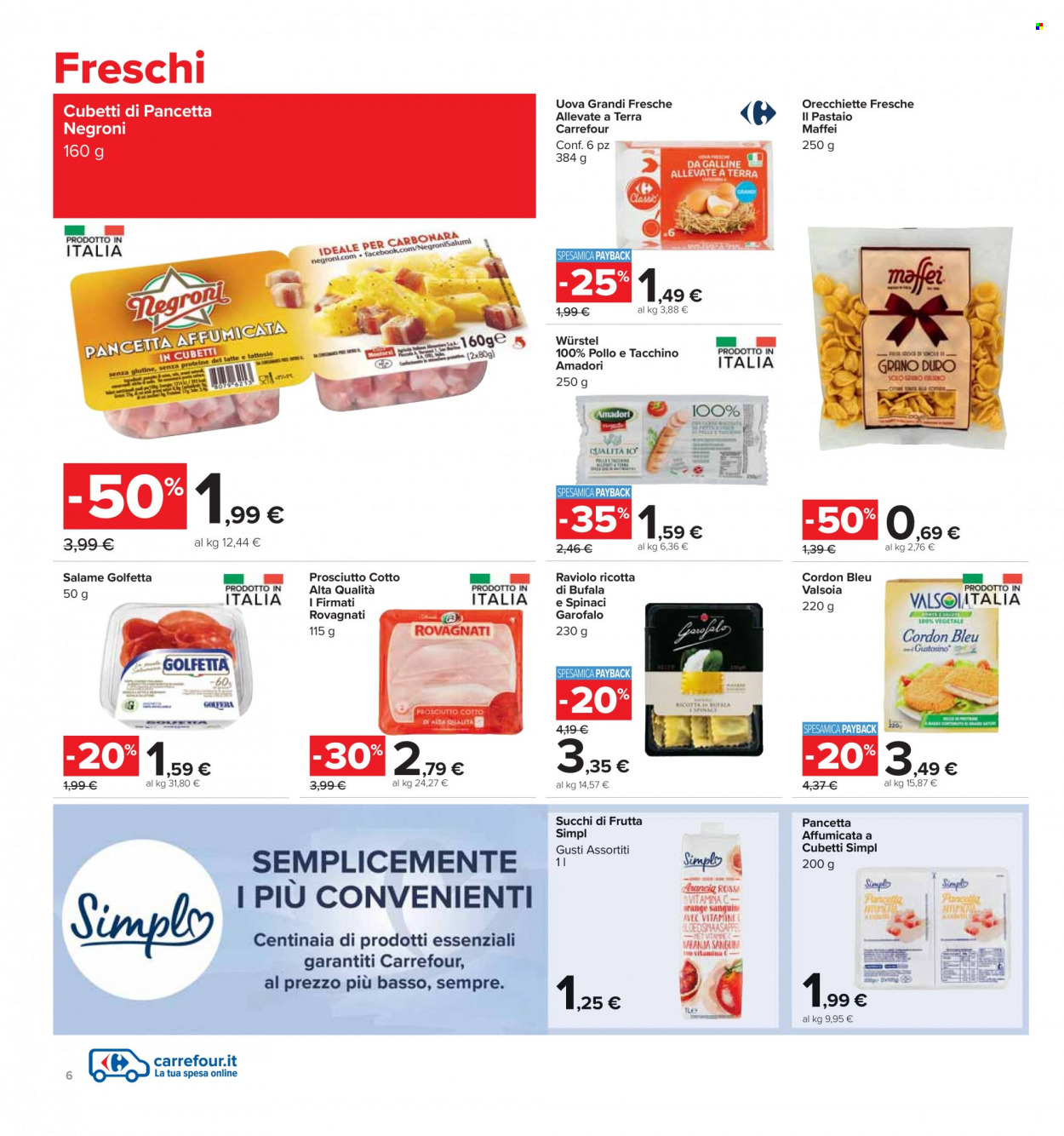 Volantino Carrefour - 5/1/2023 - 18/1/2023. Pagina 6