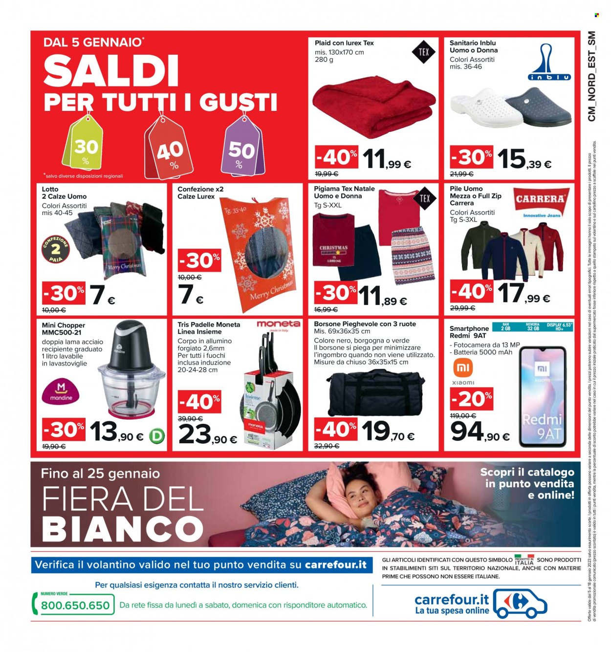 Volantino Carrefour - 5/1/2023 - 18/1/2023. Pagina 24