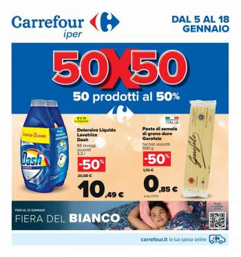 Volantino Carrefour - 5/1/2023 - 18/1/2023.