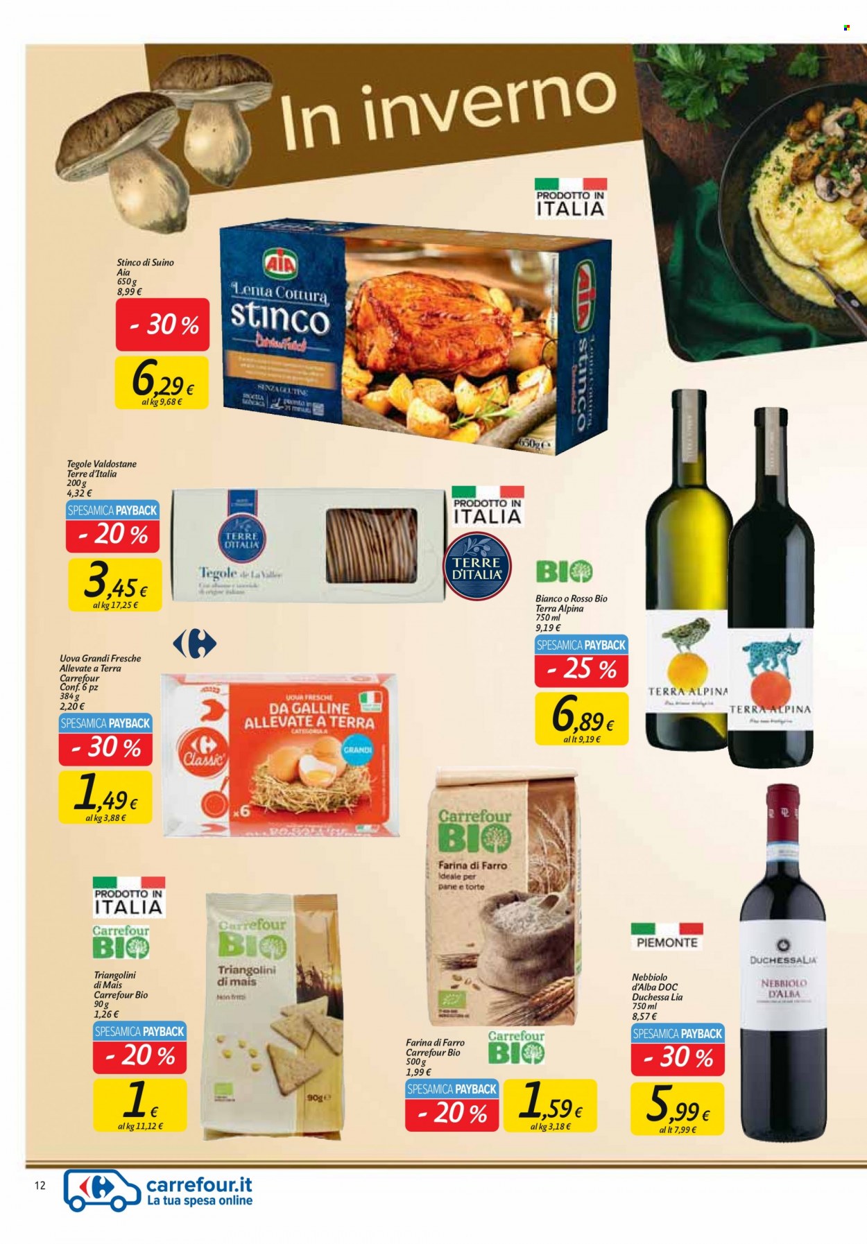 Leták Carrefour - 5.1.2023 - 18.1.2023. Strana 12