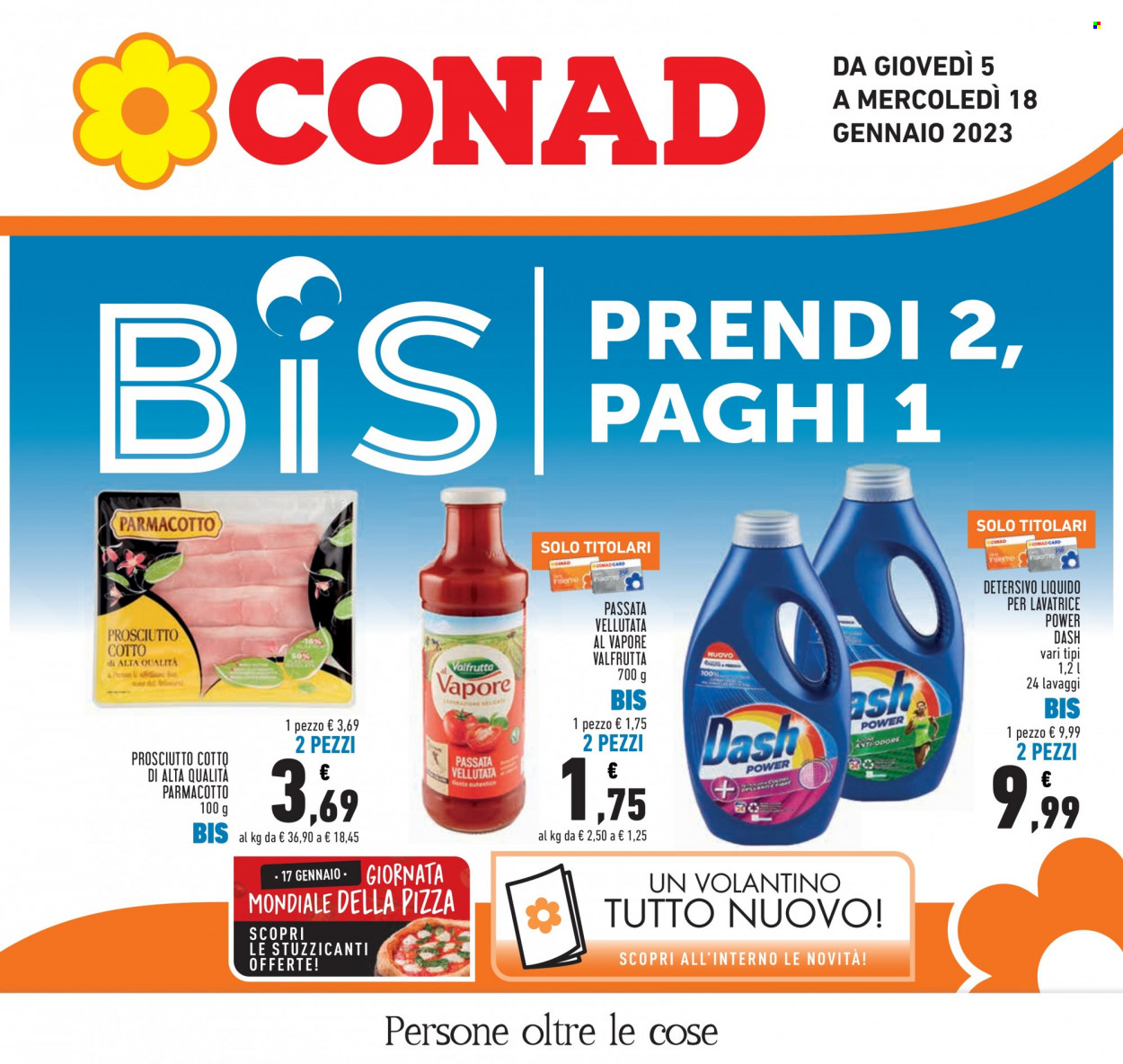 Volantino Conad - 5/1/2023 - 18/1/2023. Pagina 1