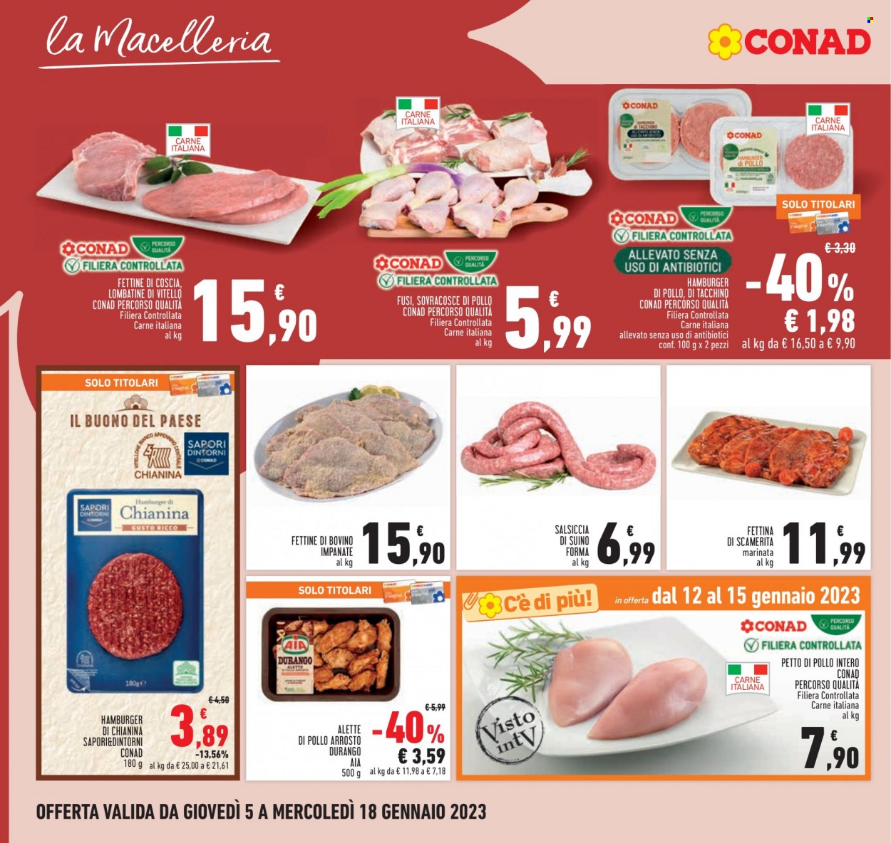 Leták Conad - 5.1.2023 - 18.1.2023. Strana 8