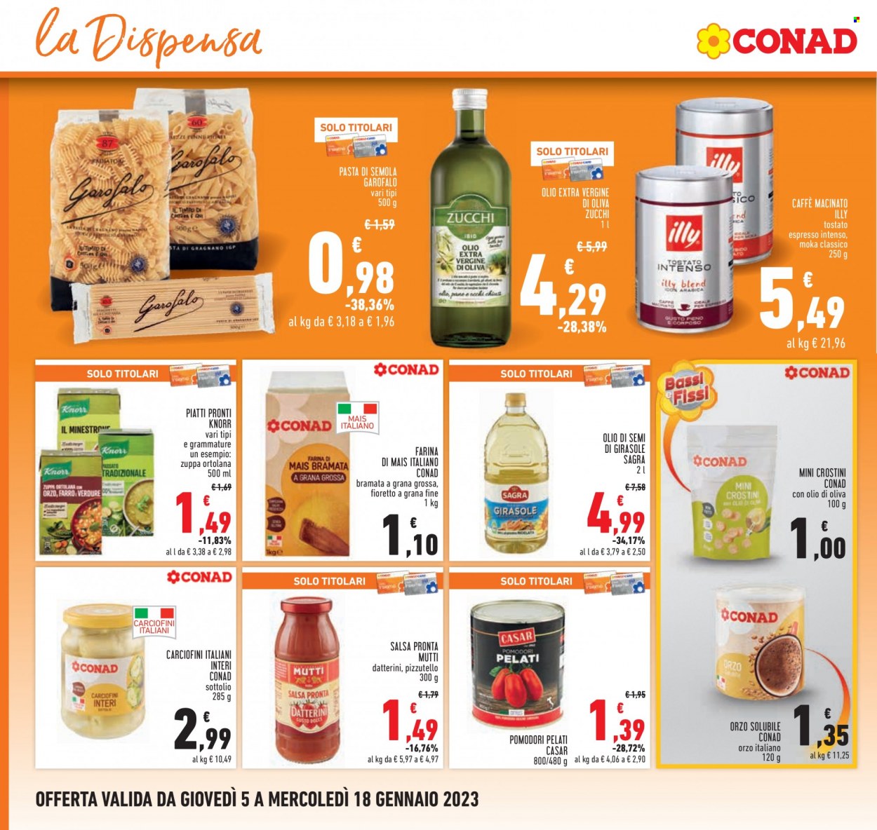 Volantino Conad - 5/1/2023 - 18/1/2023. Pagina 16