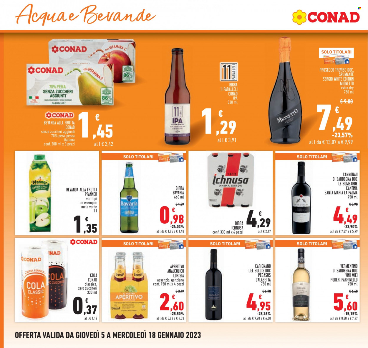 Leták Conad - 5.1.2023 - 18.1.2023. Strana 18