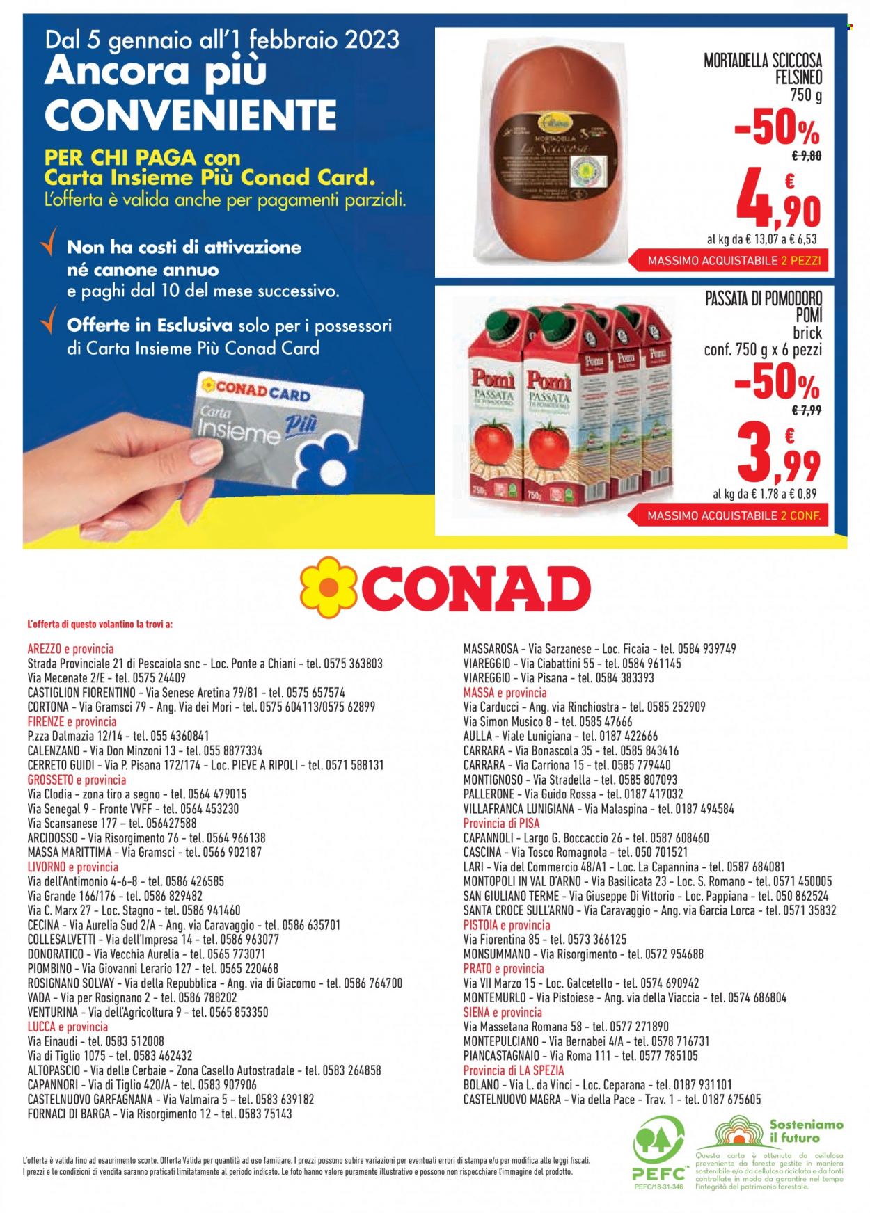 Leták Conad - 5.1.2023 - 1.2.2023. Strana 12