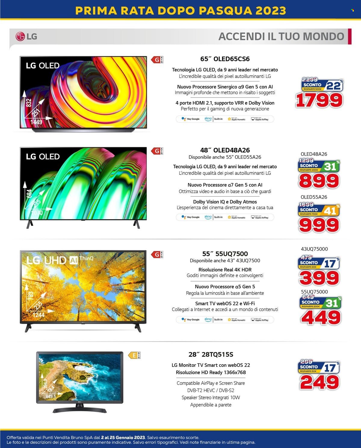 Volantino Euronics - 2/1/2023 - 25/1/2023. Pagina 26