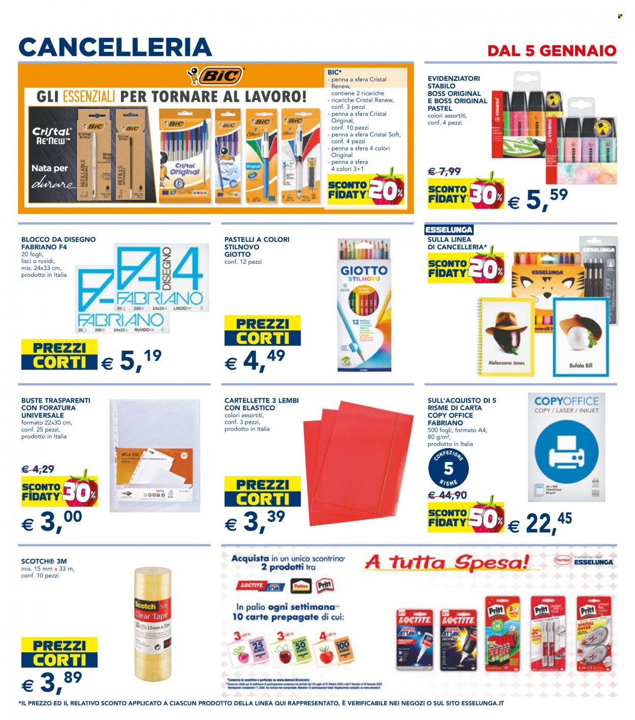 Volantino Esselunga - 2/1/2023 - 18/1/2023. Pagina 20