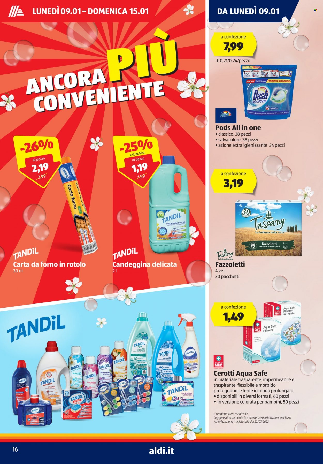 Volantino Aldi - 9/1/2023 - 15/1/2023. Pagina 16