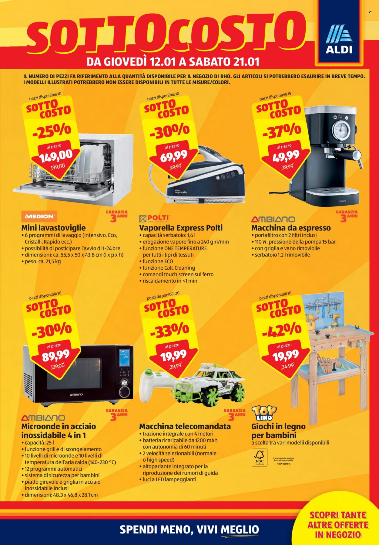 Volantino Aldi - 12/1/2023 - 21/1/2023. Pagina 7