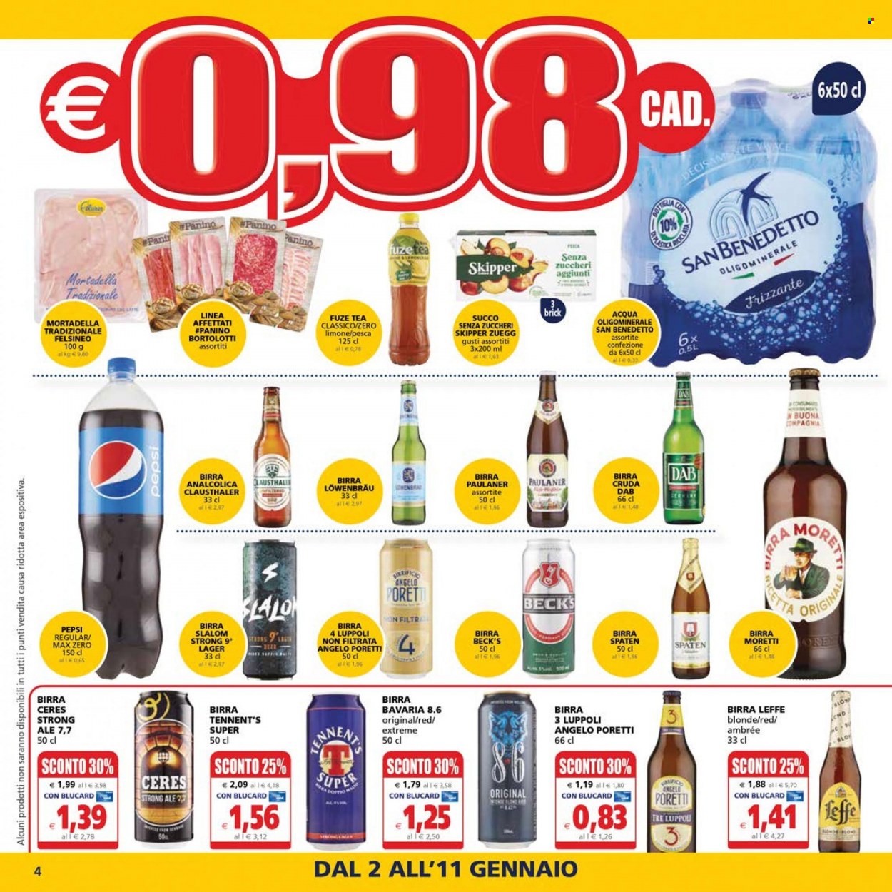Volantino Il Gigante - 2/1/2023 - 11/1/2023. Pagina 4