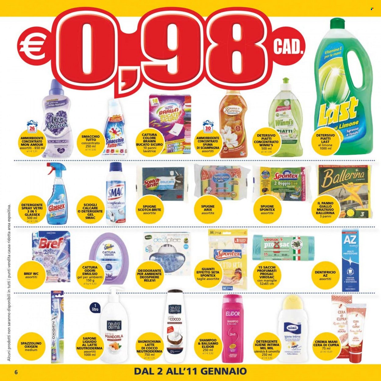 Volantino Il Gigante - 2/1/2023 - 11/1/2023. Pagina 6