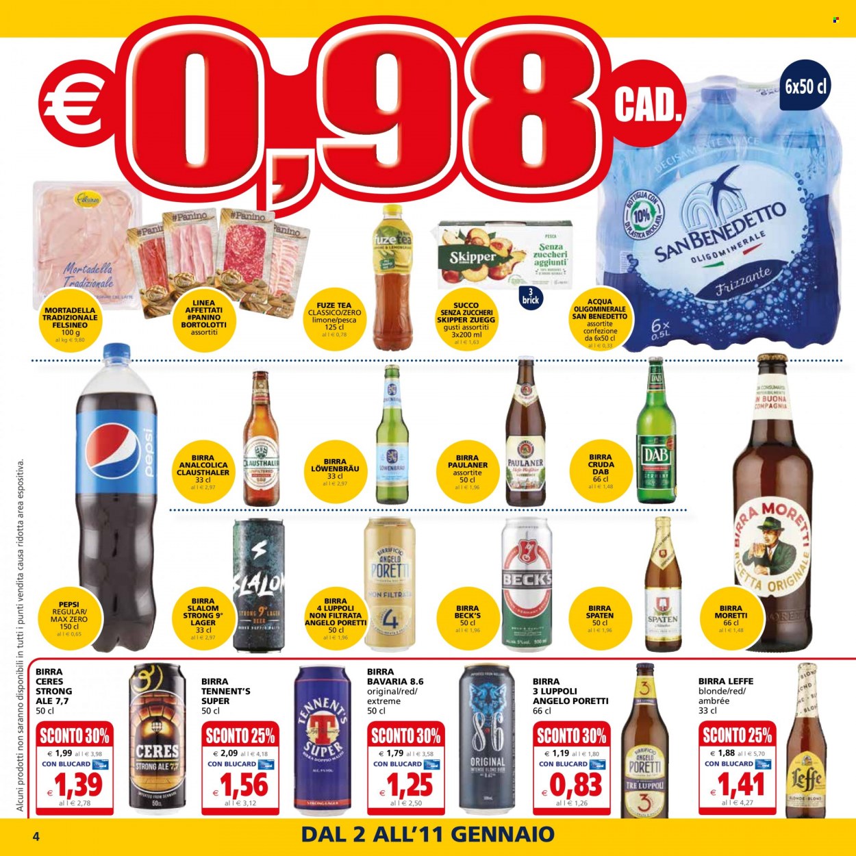 Volantino Il Gigante - 2/1/2023 - 11/1/2023. Pagina 4