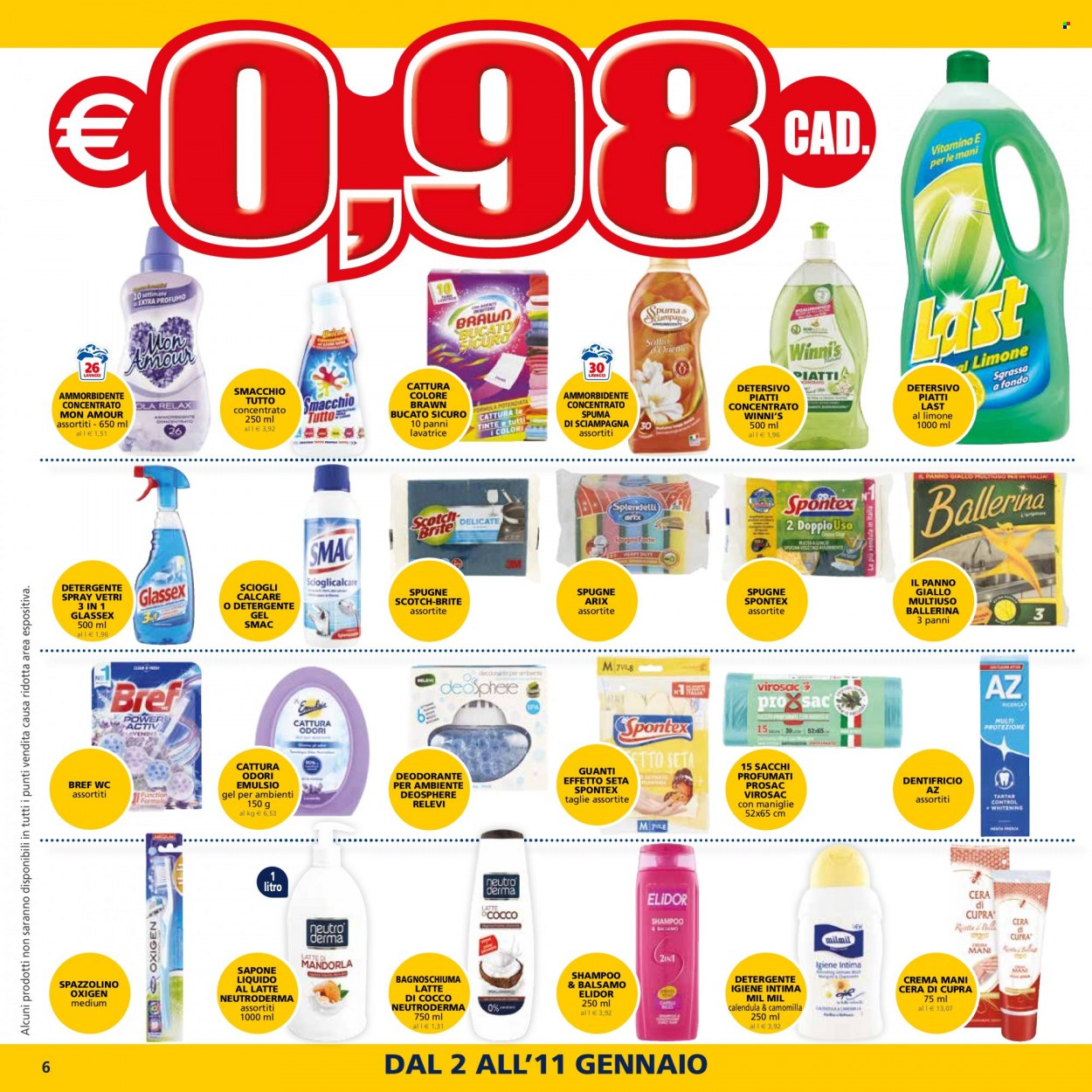 Volantino Il Gigante - 2/1/2023 - 11/1/2023. Pagina 6