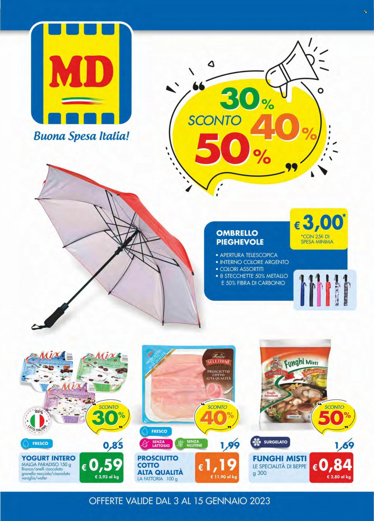 Volantino MD Discount - 3/1/2023 - 15/1/2023. Pagina 1