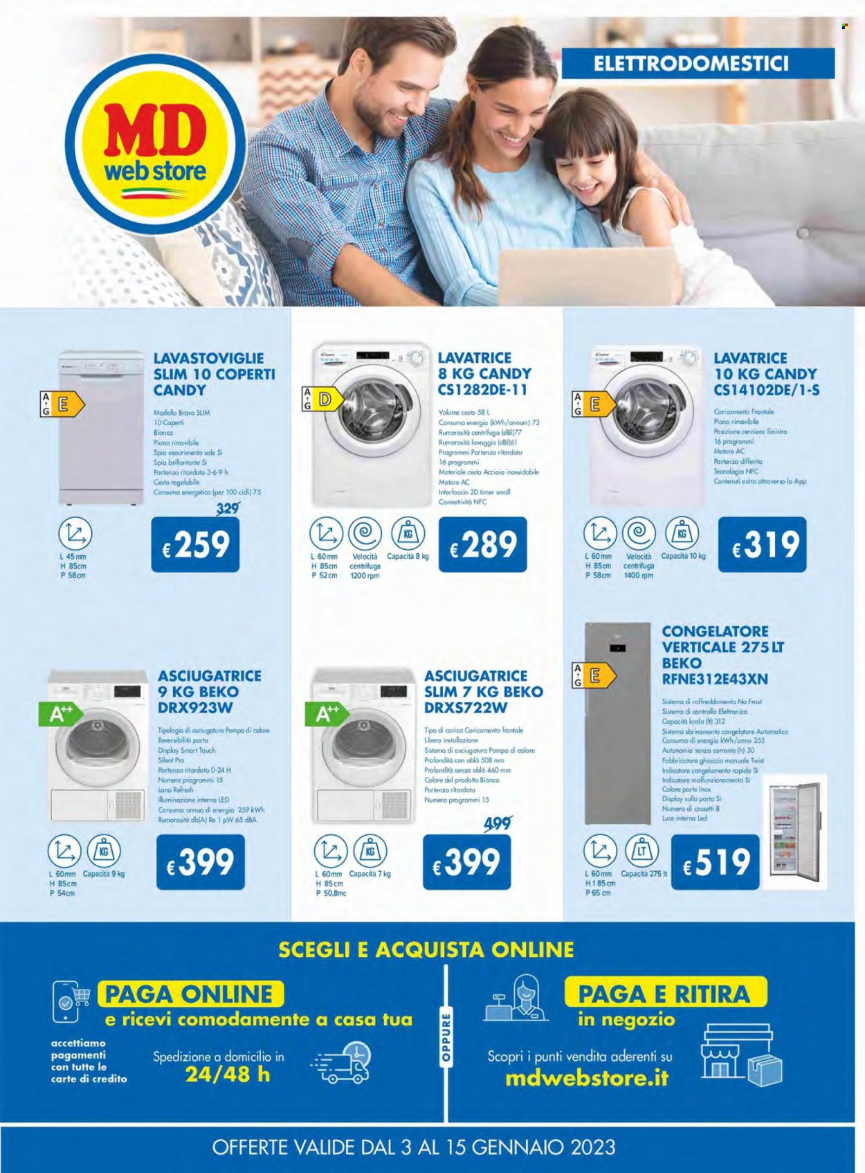 Volantino MD Discount - 3/1/2023 - 15/1/2023. Pagina 22